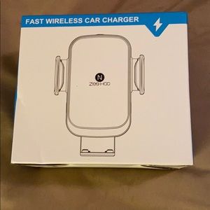 Fast wireless car charger. Brand new/never used